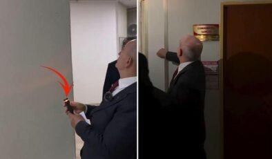 Belediye başkanının binalara yaptığı