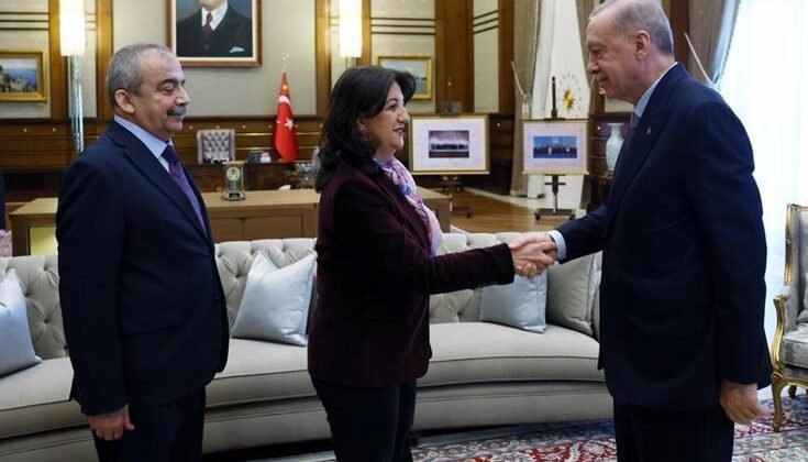 Erdoğan’la görüşen DEM Parti’den dikkat çeken açıklama