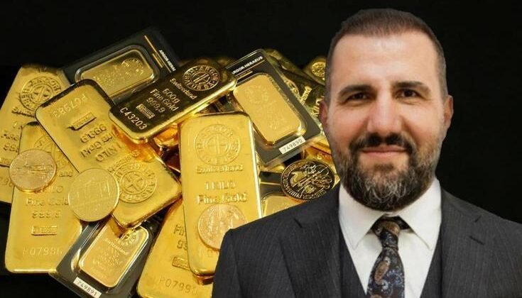 Tutuklanan daire başkanının kasasından külçe külçe altın çıktı