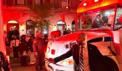 ABD’de Filistin’e destek veren öğrenci ve akademisyenlere gözaltı