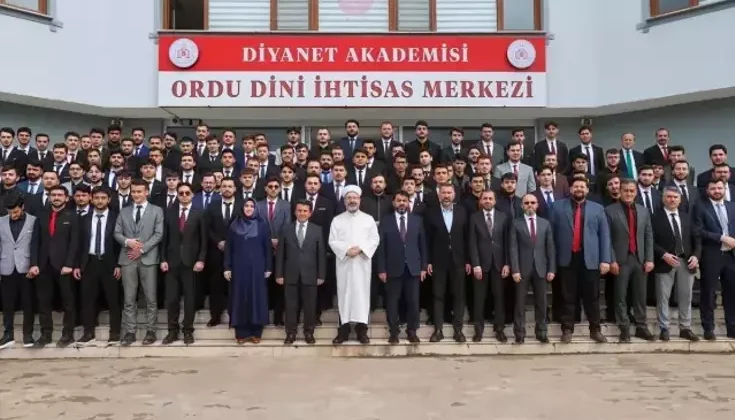 Diyanet İşleri Başkanı Ali Erbaş Ordu Dini İhtisas Merkezini Ziyaret Etti
